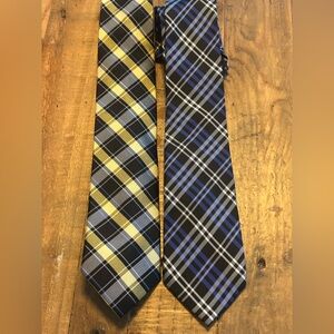 Pair of Chaps Mens Silk Ties